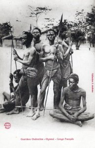 Guerriers Oudombos-Ogooué-Congo Français
