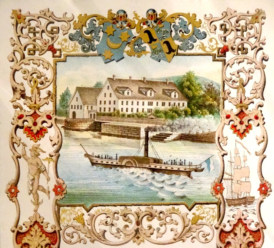 Gugger Briefkopf 1855