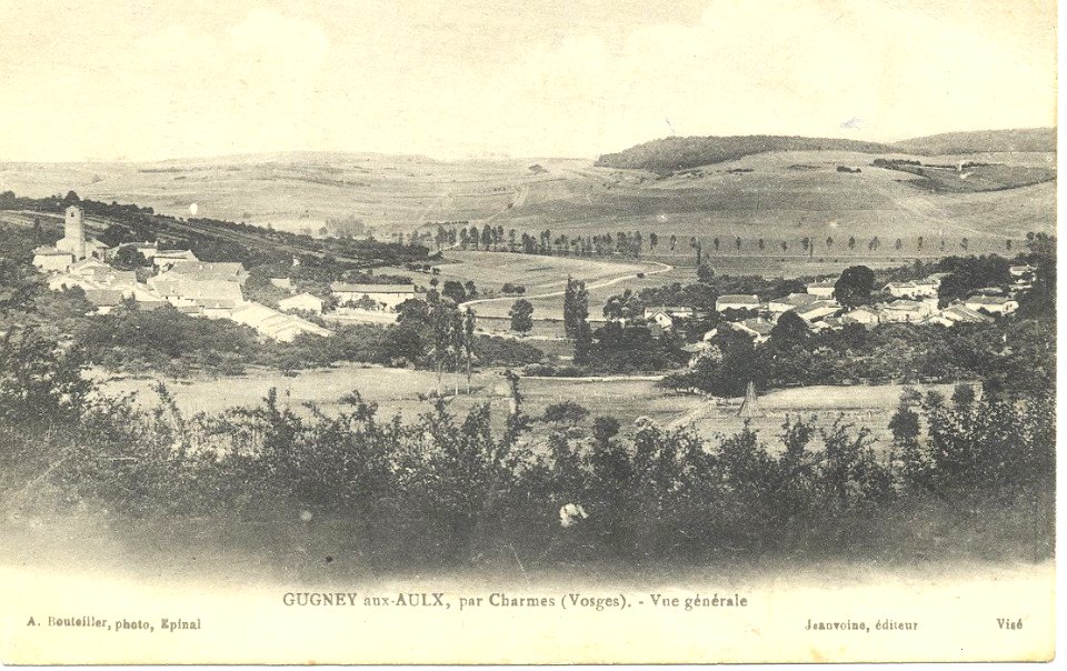 Gugney-aux-Aulx-CPA-Vue générale