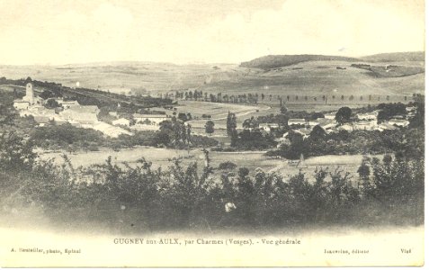 Gugney-aux-Aulx-CPA-Vue générale