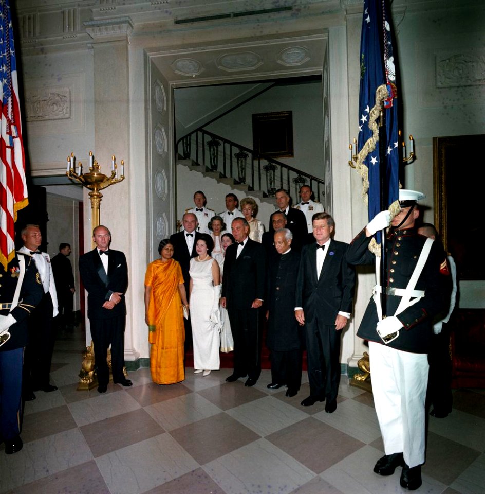 Guests of Dinner in Honor of President Dr. Sarvepalli Radhakrishnan of India