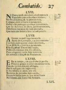 Guimaraens combatido, assalto da penitencia, triunfo da virtude, epanafora metrica 27