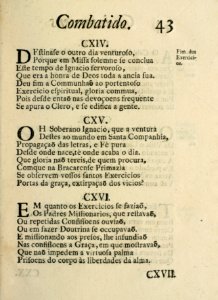 Guimaraens combatido, assalto da penitencia, triunfo da virtude, epanafora metrica 43
