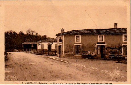 Guillos - route de Louchats