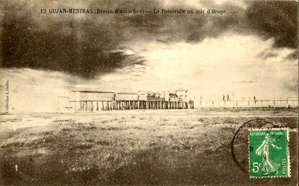 Gujan-Mestras - la passerelle