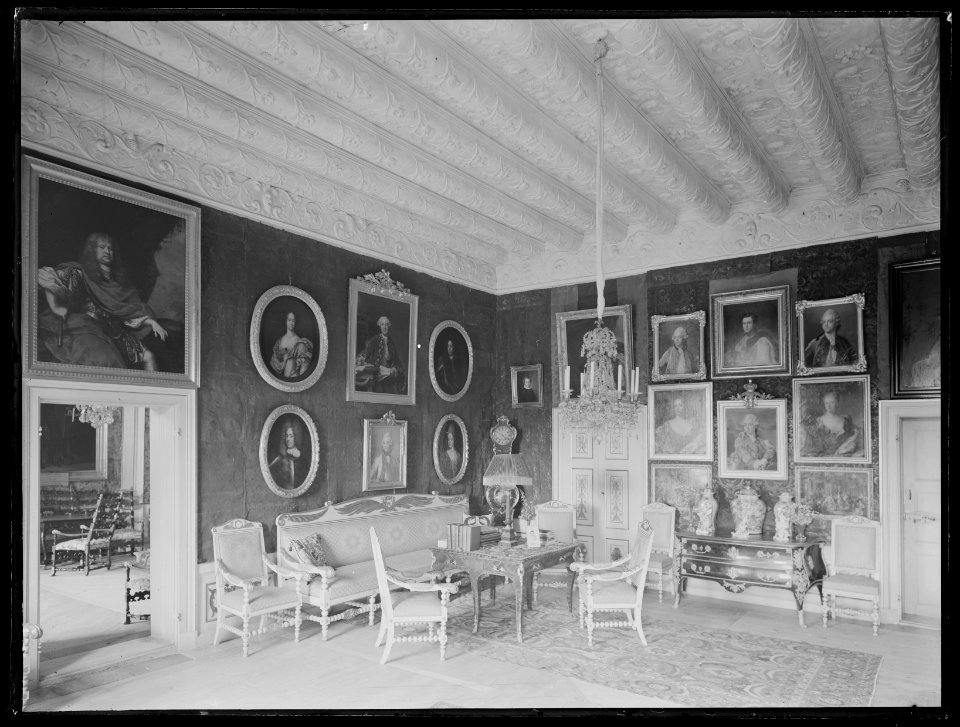 Gula förmaket, Skoklosters slott - Skoklosters slott - 43063