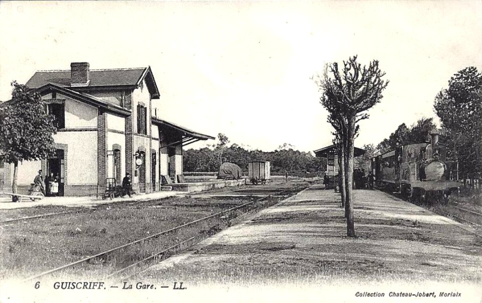 Guiscriff la gare