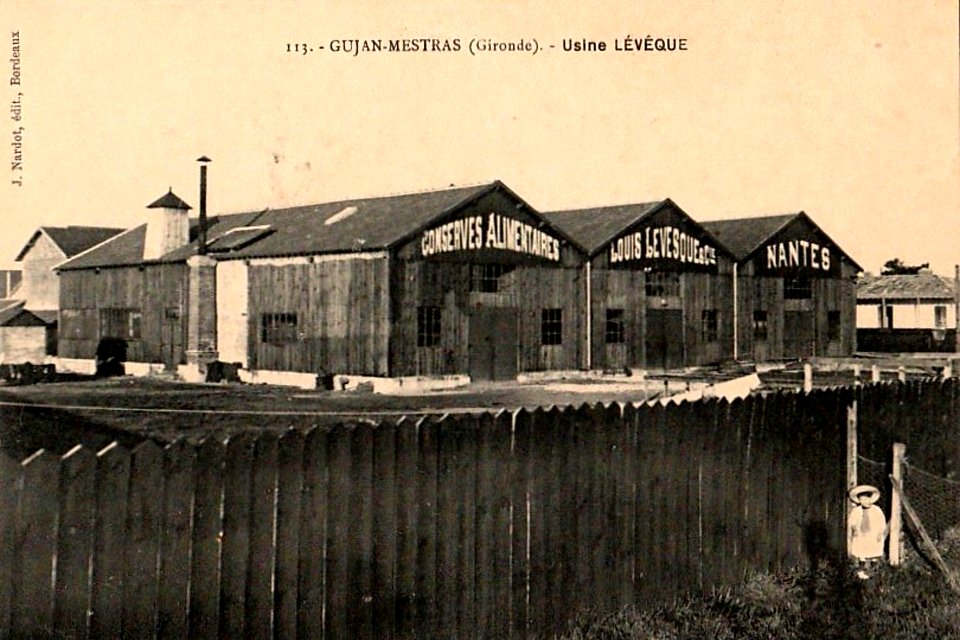 Gujan-Mestras - usine Lévéque