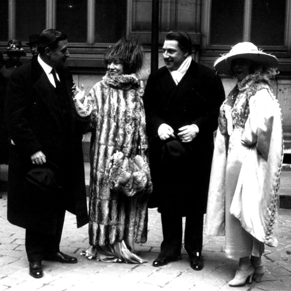 Sacha Guitry et Yvonne Printemps 1919