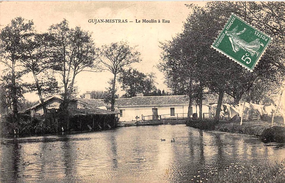Gujan-Mestras - Le lavoir et moulin 2