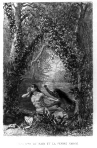 Gulliver au bain et la femme Yahou LCCN2003662180