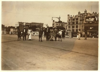 Gum Vendors. Base Ball Park. LOC nclc.03673