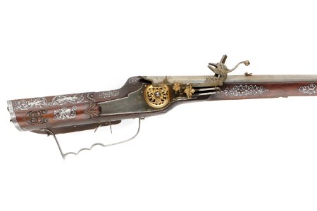 Gummi, hjullåsbössa, 1645-1649 - Skoklosters slott - 90826