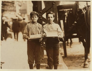 Gum Vendors. Bowery. LOC nclc.03653