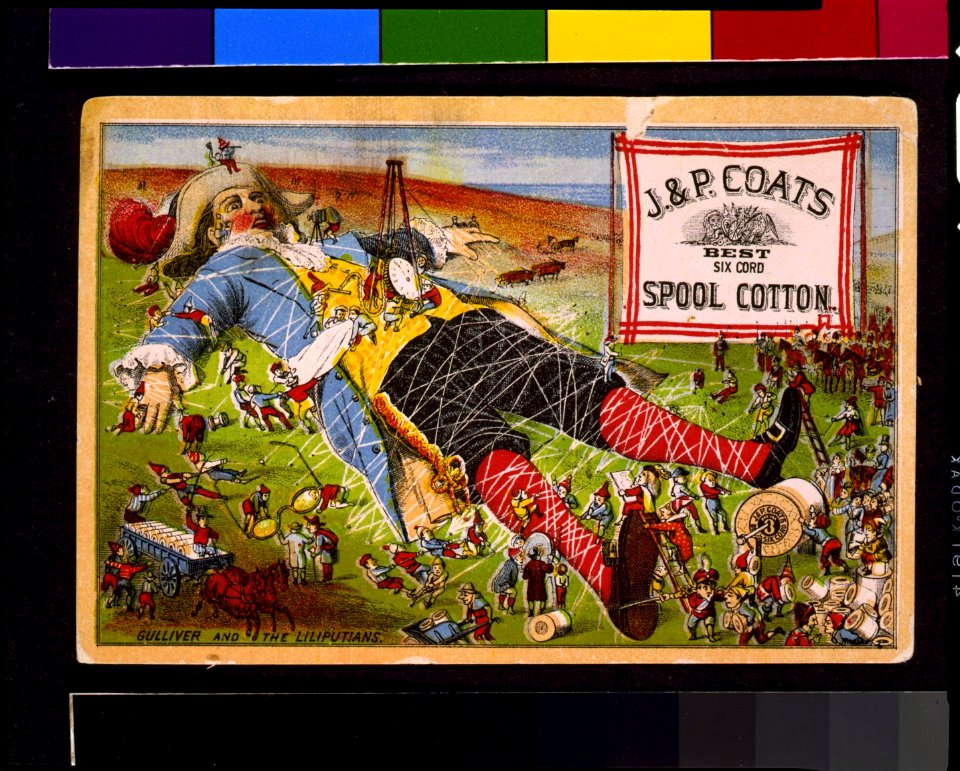 Gulliver and the Liliputians - Donaldson Brothers, Five Points, N.Y. LCCN93511596