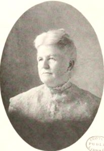 GULIELMA PENN SANBORN Sketches of representative women of New England (page 134 crop)