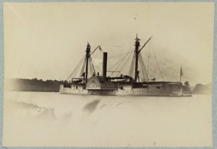 Gunboat Mendota, Deep Bottom, James River, Va LCCN2013647369