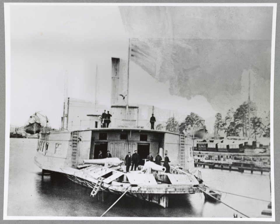 Gunboat on the Mississippi LCCN2013647553