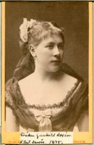 Gunhild Rosén, porträtt - SMV - H7 074