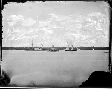 Gunboats on James River, Virginia. 1864-5 (3996079226)