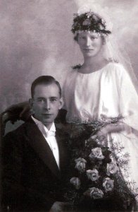 Gunnar & Clara Fagerström 1925 photo