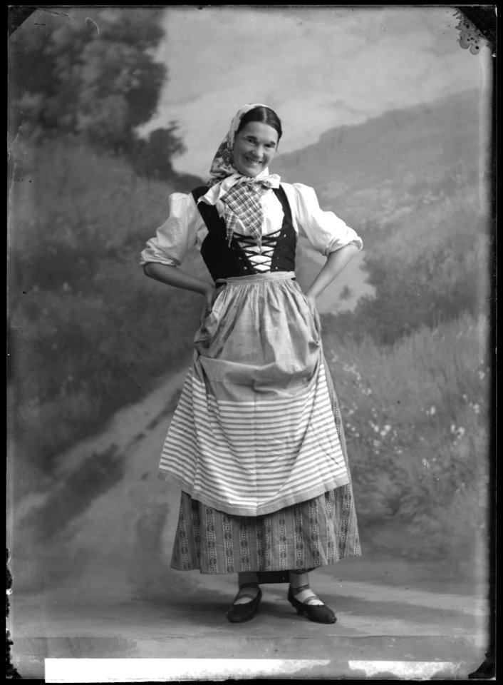Gunhild Gunnarsson, rollporträtt - SMV - NG021