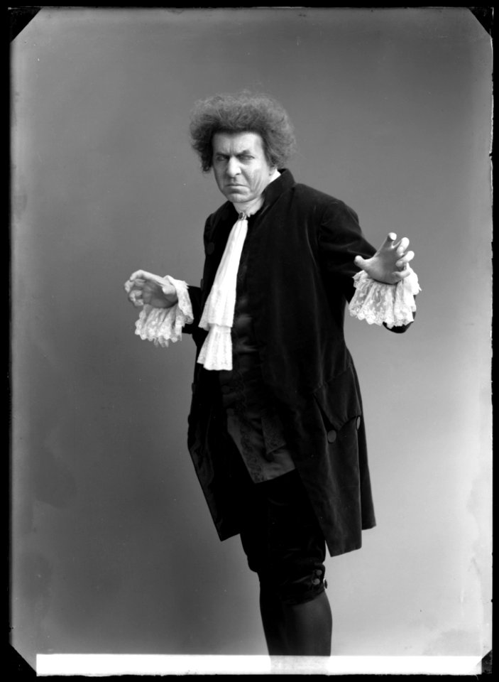Gunnar Klintberg in Rövarbandet at Svenska teatern 1910 - SMV - GK045