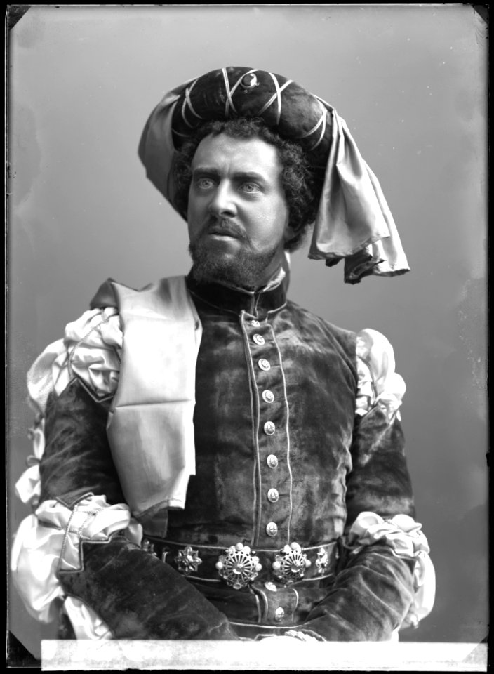 Gunnar Klintberg in Othello at Svenska teatern 1909 - SMV - NK026