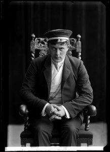 Gunnar Wingård as Prinsen in Gamla Heidelberg at Svenska teatern 1907 - SMV - GV083