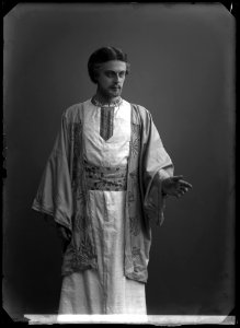 Gunnar Wingård as Manson in Tjänaren i huset at Svenska teatern 1909 - SMV - GV090
