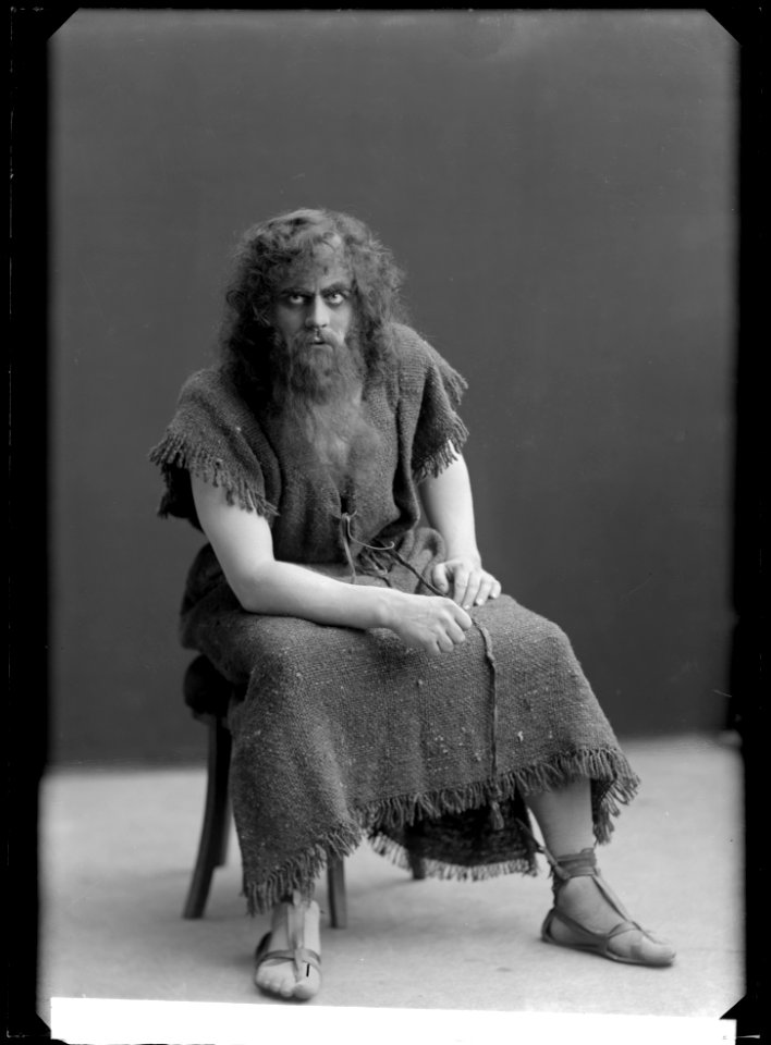 Gunnar Wingård in Johannes at Svenska teatern 1907 - SMV - NV090
