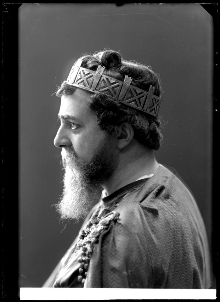 Gunnar Klintberg in En vintersaga at Svenska teatern 1908 - SMV - GK038