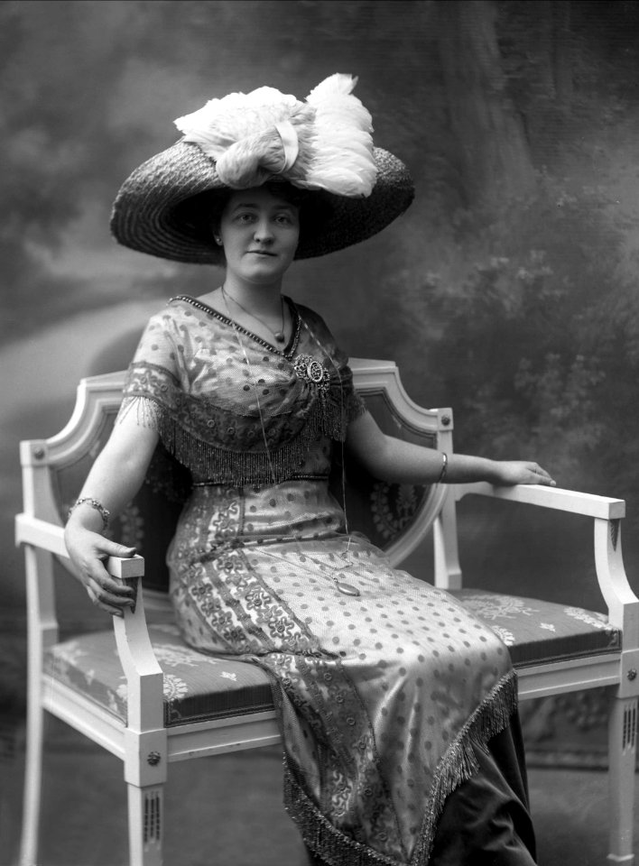 Gunhild Schytte-Jacobsen - Gustav Borgen - Norsk Folkemuseum - NFB.48639