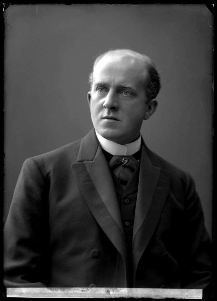 Gunnar Klintberg, actor, portrait 1909 - SMV - GK048