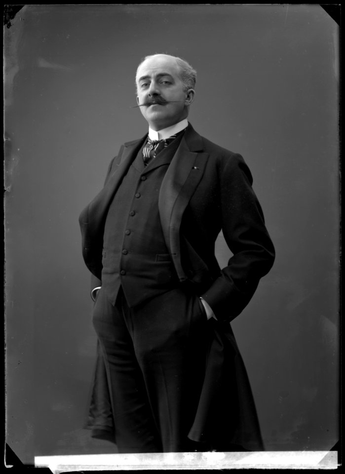 Gunnar Klintberg in Moral at Svenska teatern 1909 - SMV - GK043
