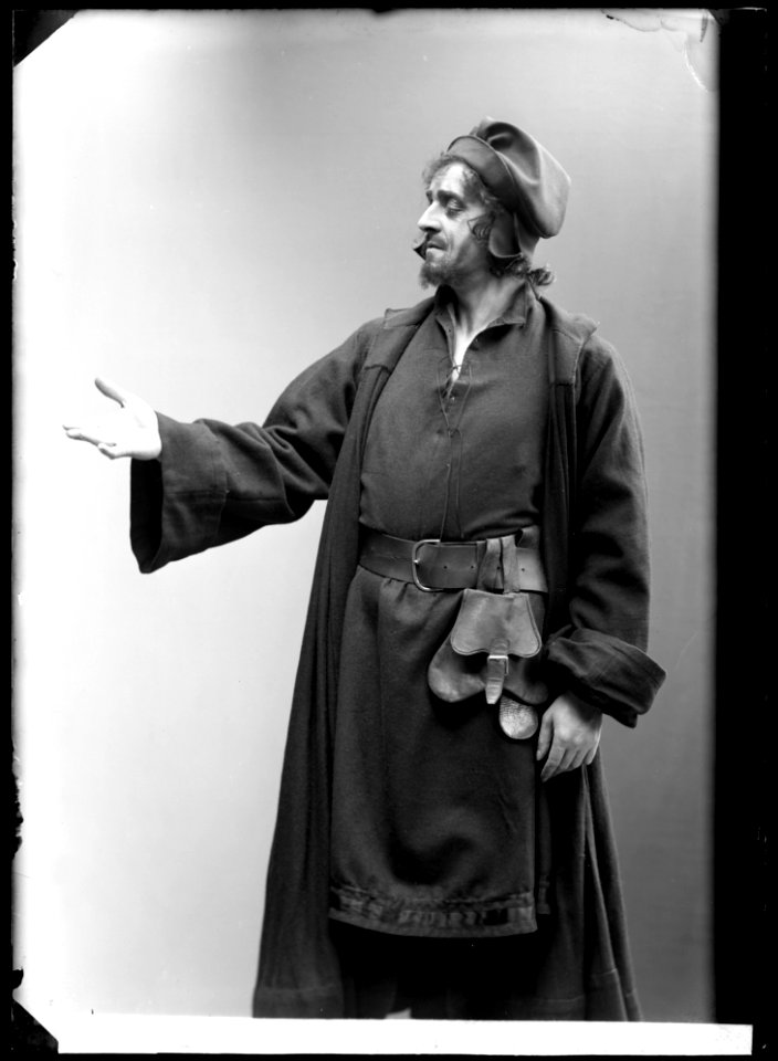 Gunnar Klintberg in Paracelsus at Svenska teatern 1908 - SMV - GK042