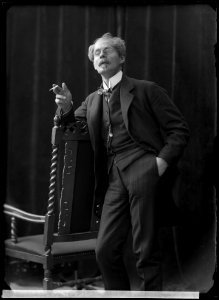 Gunnar Wingård in Moral at Svenska teatern 1909 - SMV - NV096
