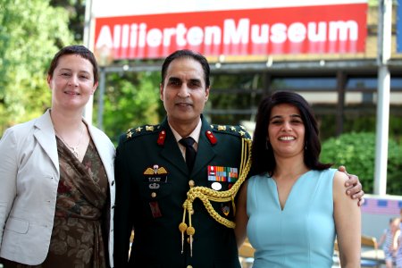 Gurvinder Singh Kular, Armed Forces Day 2017 in Berlin