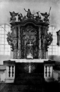 Gusow Altar in der Kirche Lebus