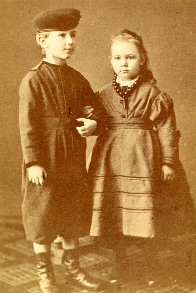 Gustaf Adolf (Jr) & Emelie (Larson) von Reis c 1873