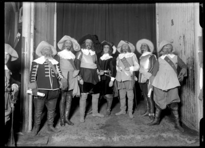 Gustaf Adolf, Cirkus i Stockholm 1912. Rollporträtt - SMV - C005