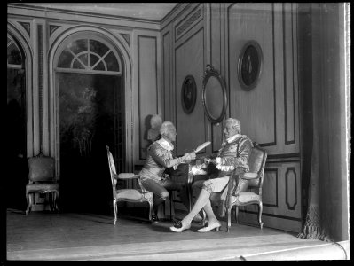Gustaf III, Intima teatern 1916. Föreställningsbild - SMV - IT004