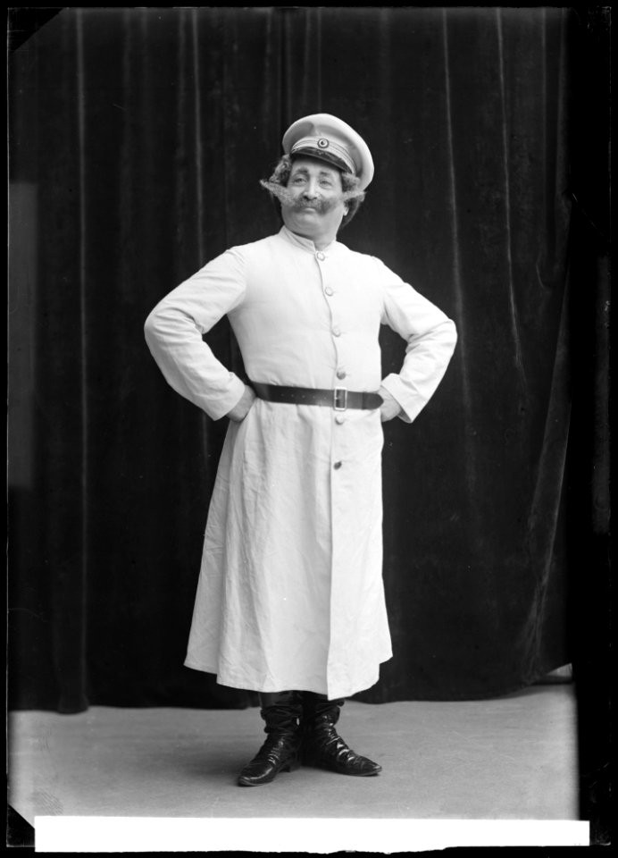 Gustaf Adolf Lund in Skytte-Lisa at Oscarsteatern 1907 - SMV - GL132