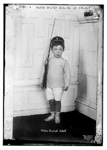 Gustaf Adolf as a boy