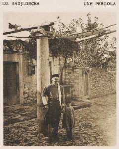 Hadji-Decka Une pergola - Baud-bovy Daniel Boissonnas Frédéric - 1919