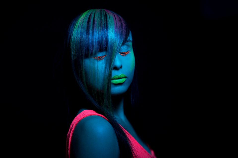 Hair salons school colorimetry