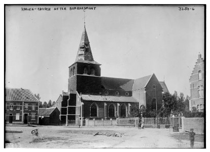 Haelen - church after bombardment LCCN2014697652