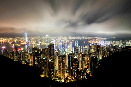 Business district for lighting