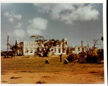 Hagåtña church, 1944