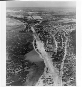 Hagåtña, Guam damage in 1945